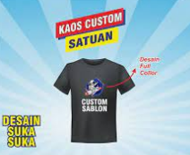 Produk Kaos Sablon